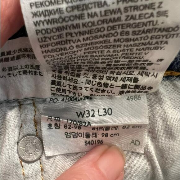 Levi's 511 Straight Slim Jeans Size 32 x 30 - Picture 4 of 4